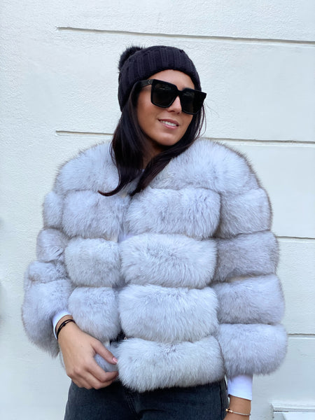 Fur store bubble jacket