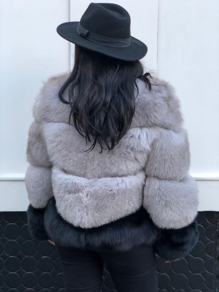Double colors coat